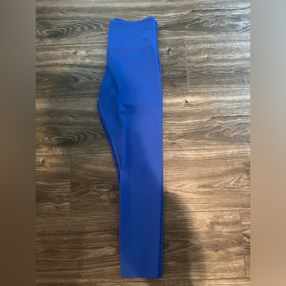 ZYIA Royal Blue High-Waist Leggings